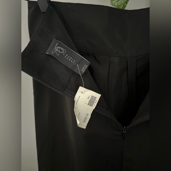 Zero + Maria Cornejo Black Geometric Skirt NWT ~ Size 2 - Picture 8 of 12